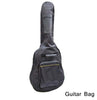 Bag 5mm Cotton Padded Black Guitar Case